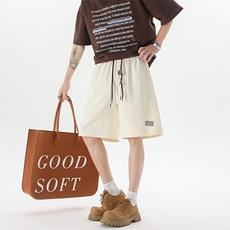 8XL-M抖音品质特大码ins潮流亮色休闲短裤印花五分裤DK1521P35，男装休闲裤，电商D206-1