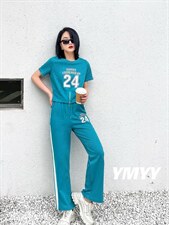 现货夏季新款运动套装，女装职业装，依美依缘