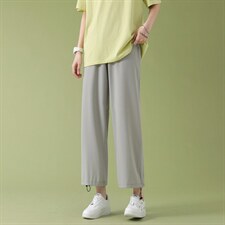 春夏新款休闲裤冰丝垂感顺滑显瘦女长裤  2023-特批20图片