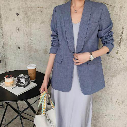 春季新款西装，女装西装，蓝衣可