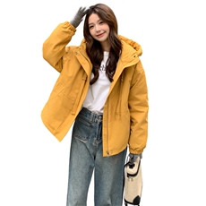 【档口现货】休闲款连帽派克羽绒服2C233-817-P225-K339，女装棉衣/棉服，2C233