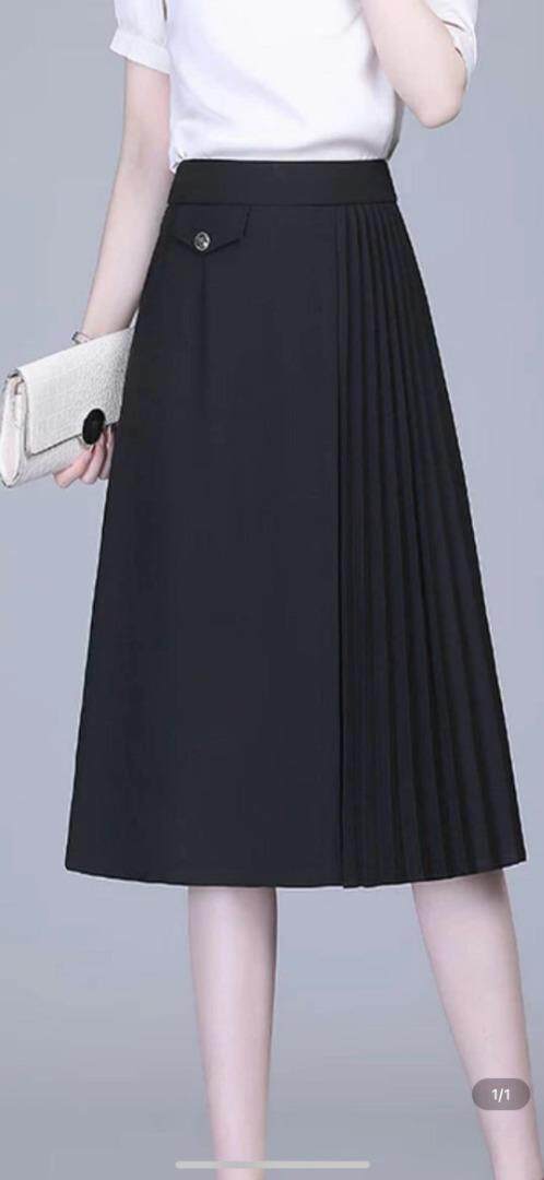 新款半裙，两色、四个尺码[现货]，女装半身裙，依柏璐