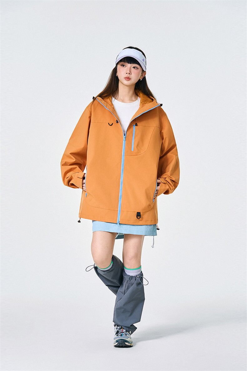 新款男女高品质户外登山服青少年学生冲锋衣夹克外套HS6633-P80,男装夹克,星座1206（原A206）