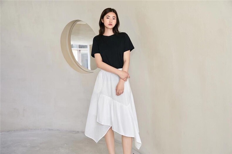 夏季复合面料，女装，with E Q