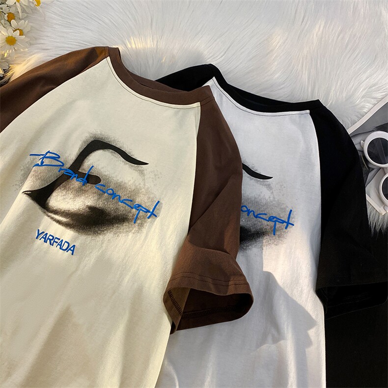 703-T310-P35夏季插肩袖T恤发泡印花，男装T恤，星座703-1