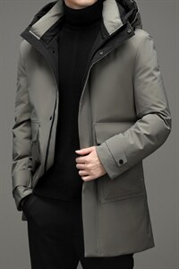 冬季新款中年男时尚外套羽绒服连帽上衣爸爸装YYYR3019-P295，男装羽绒服，电商B212（原钱塘6029）