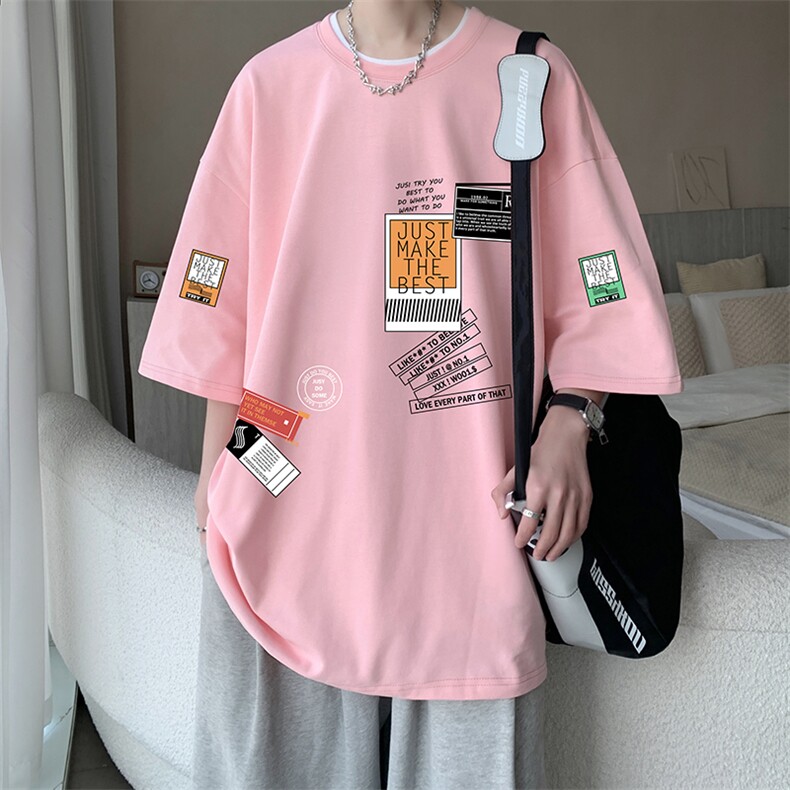 230g重磅纯棉短袖t恤男大码半袖半截袖DX17121-P20,男装T恤,电商A040