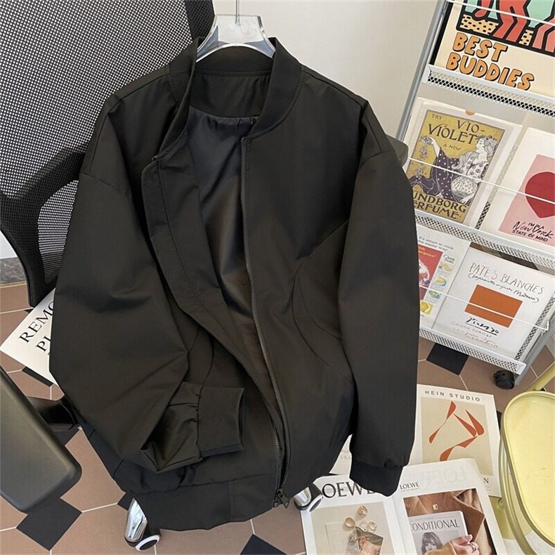 春秋高质量夹克外套男士上衣小牛津棒球服夹克上衣,男装夹克,星座1013