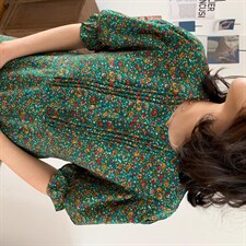 夏季新款、碎花连衣裙，女装连衣裙，TANGHUA