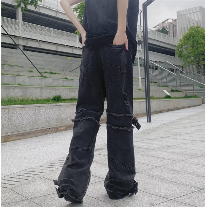 美式牛仔裤男款秋季长裤潮NB50P85,男装牛仔裤,星座1116-2