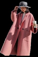 现货271-931-P175中长款毛呢外套控238，女装毛呢外套，浙宝271