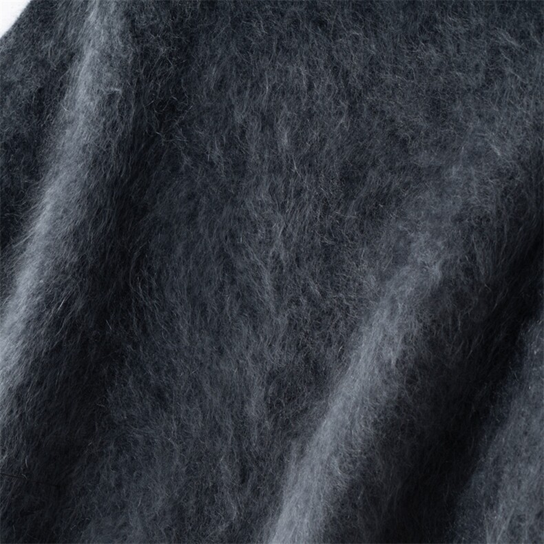 2025秋冬新款羊绒衫女100%纯山羊绒圆领简约拉绒时尚针织马甲背心,女装羊绒衫,戎叶云台