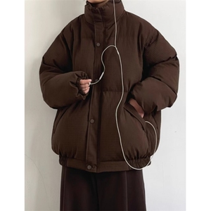 美拉德穿搭棉服男女秋冬季欧货立领面包服外套 MA120图片
