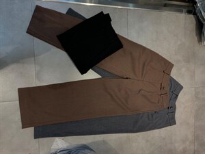 韩版 毛呢长裤 提升腰线 穿出大长腿,其它,OF