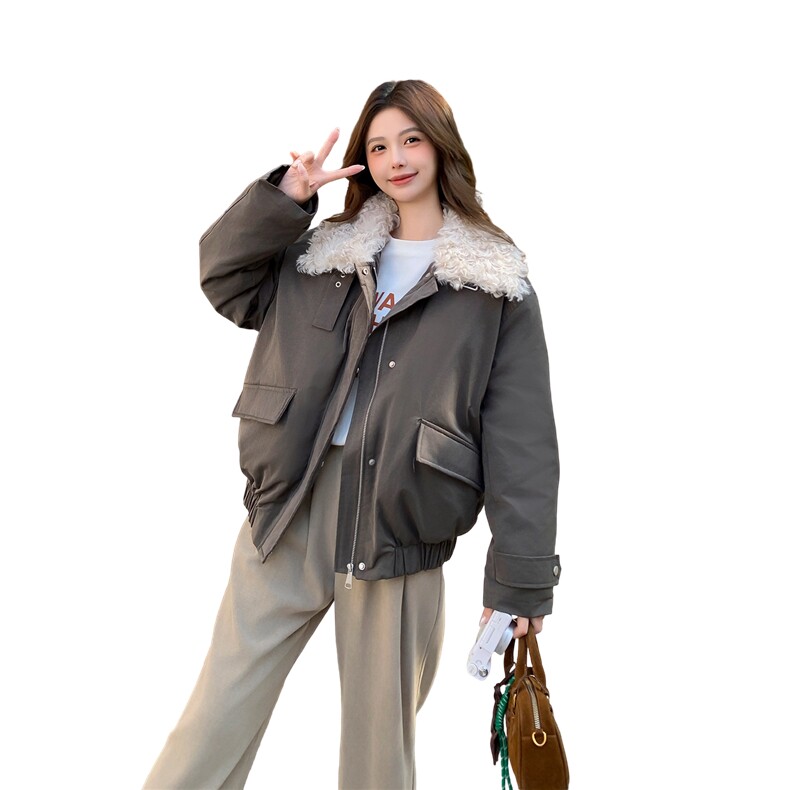 2025冬装新款简约时尚羽绒服205-H056-330-K458,女装羽绒服,浙宝205