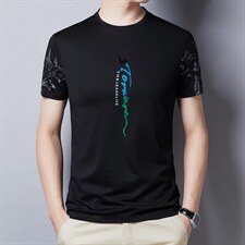 短袖T恤男夏季薄款Polo领衫2023新款商务休闲男装百搭半截袖男t恤，男装T恤，电商B212（原钱塘6029）