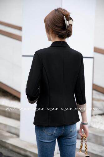 收腰小西装外套，女装西装，莲佳妮