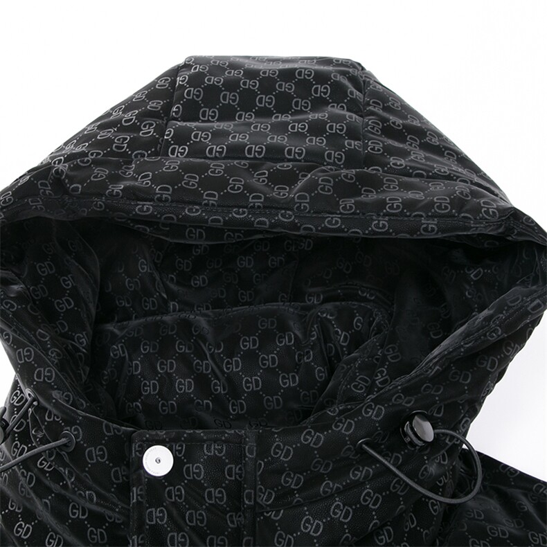BJY08775新款冬季男士白鸭绒羽绒服连帽保暖外套修身风衣大衣,男装风衣,电商B360