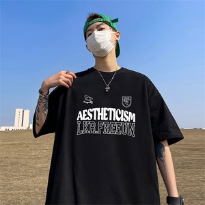 量大优 供视频 220克美式短袖t恤T2308得物直播有280克品质图片
