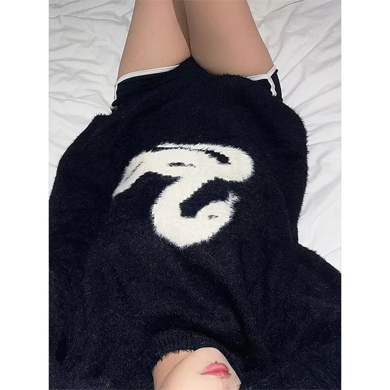 1506/QA7580/P56印花秋冬卫衣男韩版新款圆领宽松上衣港风潮流,男装卫衣,星座1506