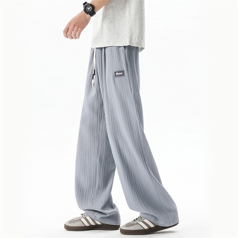 夏季新款卫裤男高街潮ins潮牌直筒休闲长裤潮流韩版AK0613-P40，男装休闲裤，星座308B-2
