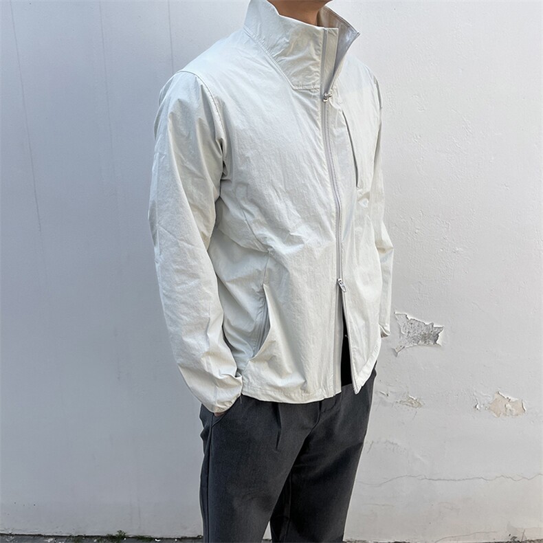 春夏款高品质冰感速干防晒服男女休闲户外运动外套透气机能风夹克,男装防晒衣,电商A443