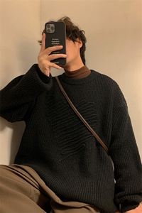 8XL-M 特大码毛衣男高品质加厚宽松胖子毛衣针织衫MY1201P58控78图片