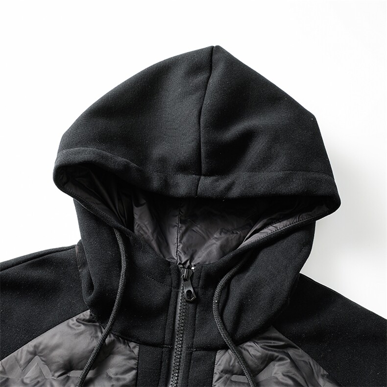 冬季套头连帽轻薄保暖羽绒服90白鸭绒XZ309Y95737P105,男装羽绒服,星座309（原A406）