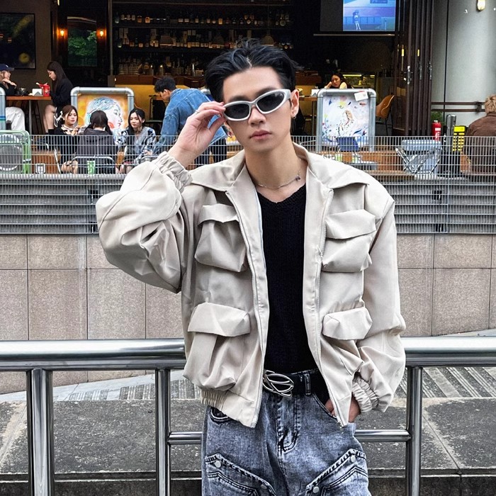 现货JY200-P63帅气高街潮流夹克男装垫肩设计机车上衣网图,男装夹克,星座1501-3