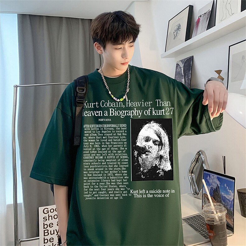数据超好220克重磅美式潮牌短袖t恤T1182-P28直播有280克品质P35,男装T恤,电商A486