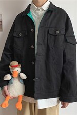 JK959/P75春装新款撞色男士工装夹克日系男青少年大码宽松外套男,男装夹克,电商A141