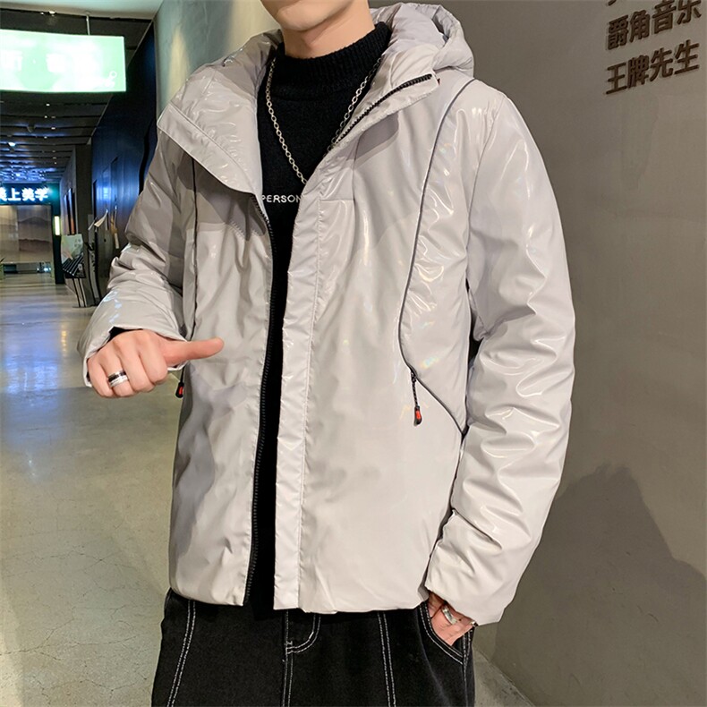 羽绒服男冬季新款加厚保暖上衣中青年休闲白鸭绒男士时尚潮流外套,男装羽绒服,电商B212（原钱塘6029）