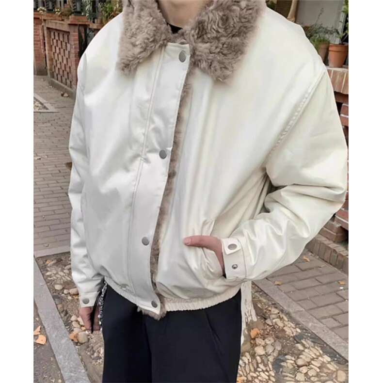 冬cleanfit短款棉服狼毛哈灵顿棉服环保毛领夹克外套MS5047,男装夹克,星座1116A（原606A-3）