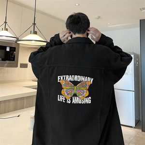 牛仔夹克男大码牛仔外套男茄克 NJ77366-P60图片
