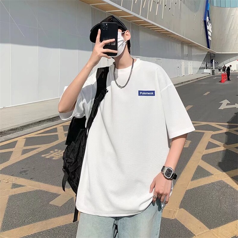 男圆领T恤宽松短袖T72P23,男装T恤,星座1116-2