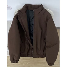 秋冬季外套男立领工装棉服加厚版复古水洗休闲上衣修身MJ59，男装棉衣，星座1116A（原606A-3）