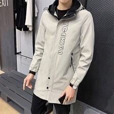 2026秋季大码风衣夹克加肥加大时尚外套109-J2169-P90.95，男装夹克，星座109