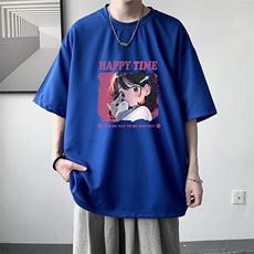 华夫格t恤男短袖男大码五分袖大皂风HT73353-P22，男装T恤，电商A040