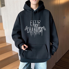 CM129连帽卫衣秋冬重磅纯棉大码外套，女装短外套，星座304A-1