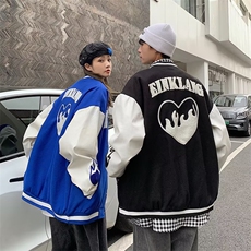 潮男棒球服日系潮流春秋夹克宽松港风上衣S613P52，男装夹克，星座1116-2