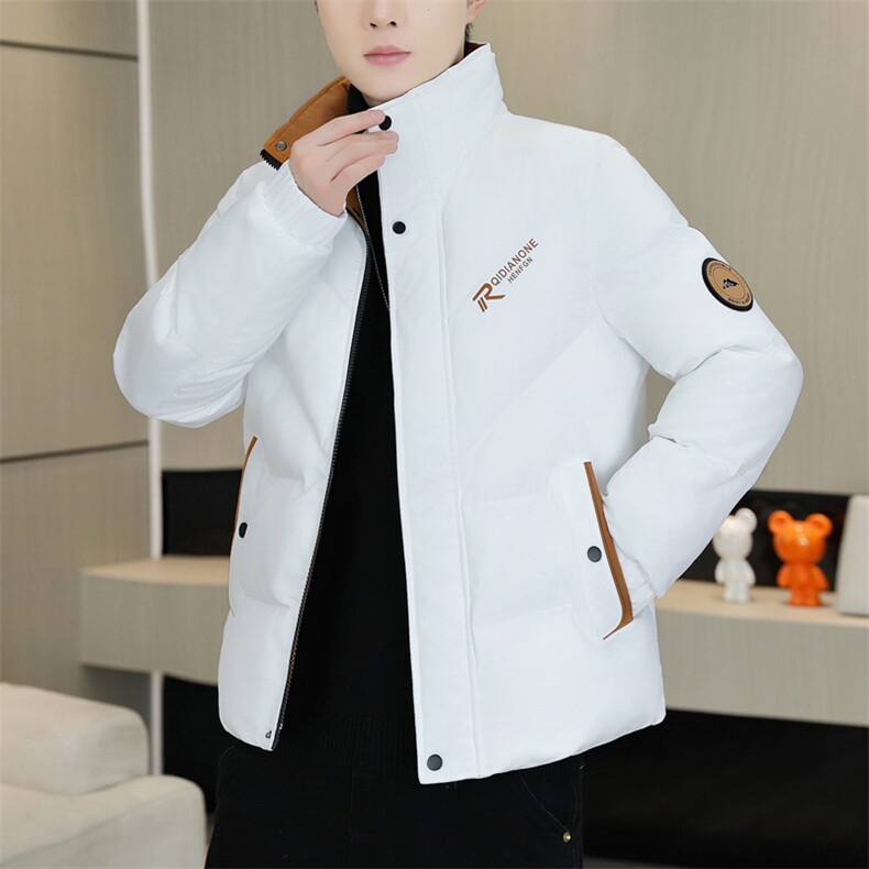 冬季加厚棉衣男休闲时尚青年立领棉衣百搭棉服外套M1801-P78,男装棉衣,星座310B-3