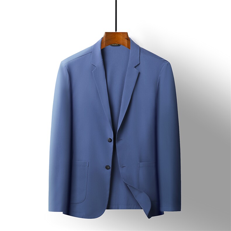 男士商务休闲西装2023春秋季新款男装中年薄款单西西服外套上衣,男装西服,电商B212（原钱塘6029）