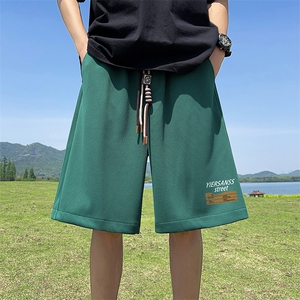 已注册新款直播抖音得物品质菠萝格运动男休闲短裤K078P30图片