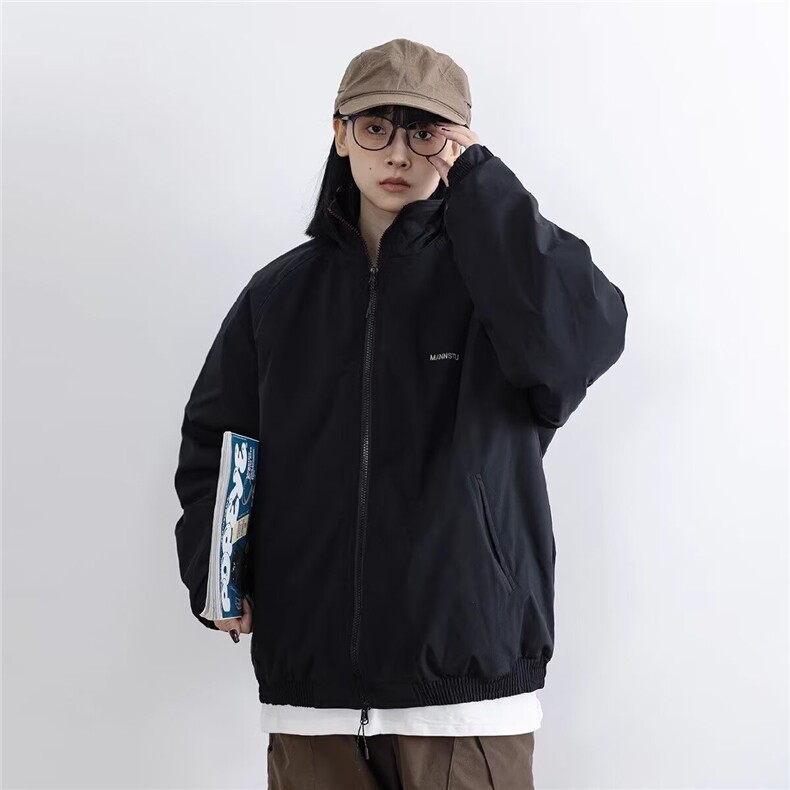美式复古机能风工装夹克男秋季新款潮牌宽松休闲百搭翻领外套,男装夹克,星座1210-1