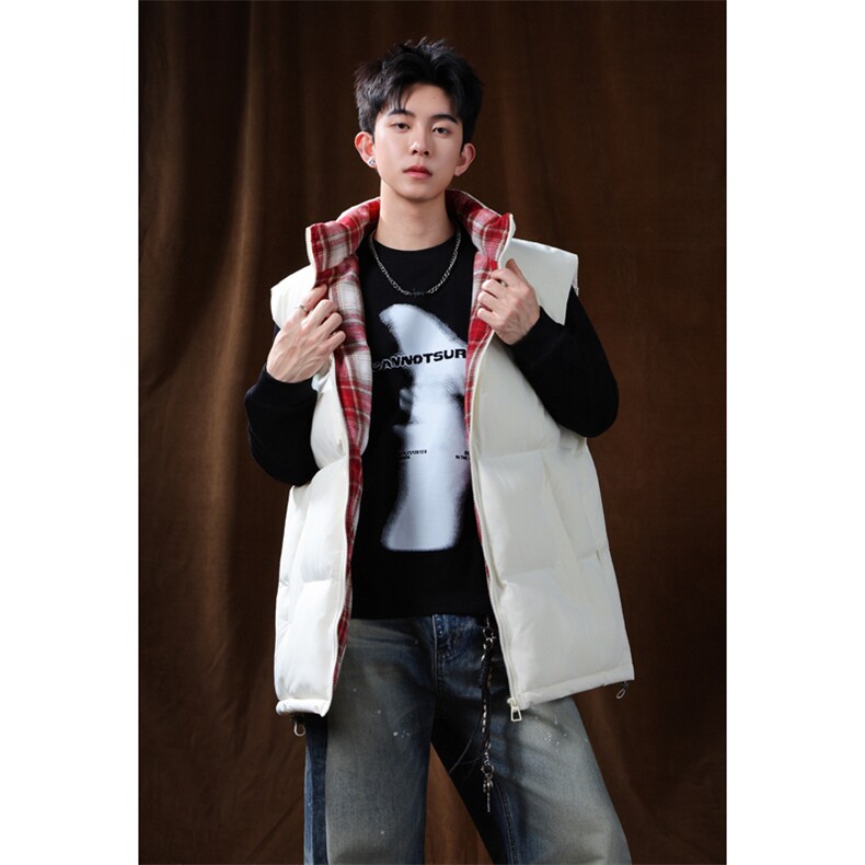 2025冬季新款HJ25189同款马甲已下单5W件M-5XHM25601-特P29,男装背心/马甲,电商A022