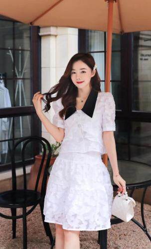 夏季新款蕾丝小衫，女装，视线·L