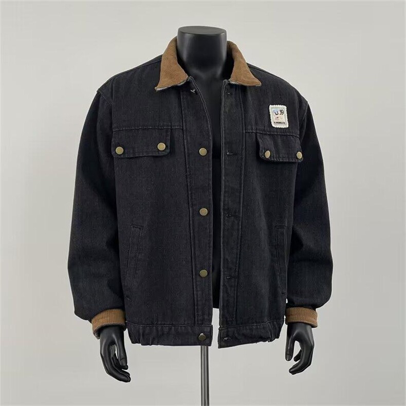 2025春秋痞帅外套男高街夹克男美式QB26P75，男装夹克，星座1116-2