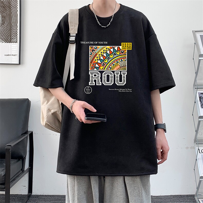 麂皮绒短袖t恤男大码半袖男酒店风JD82370-P25,男装T恤,电商A040