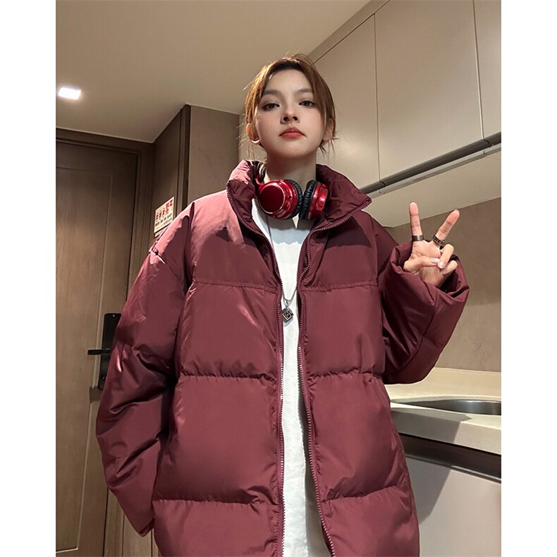90羽绒服冬季加厚保暖立领短款宽松白鸭绒外套A436-0021-P180,男装羽绒服,电商A436
