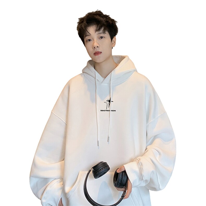 ！连帽圆领卫衣男装港风帽衫男LM190-P35,男装卫衣,电商B367